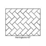 45 Herringbone